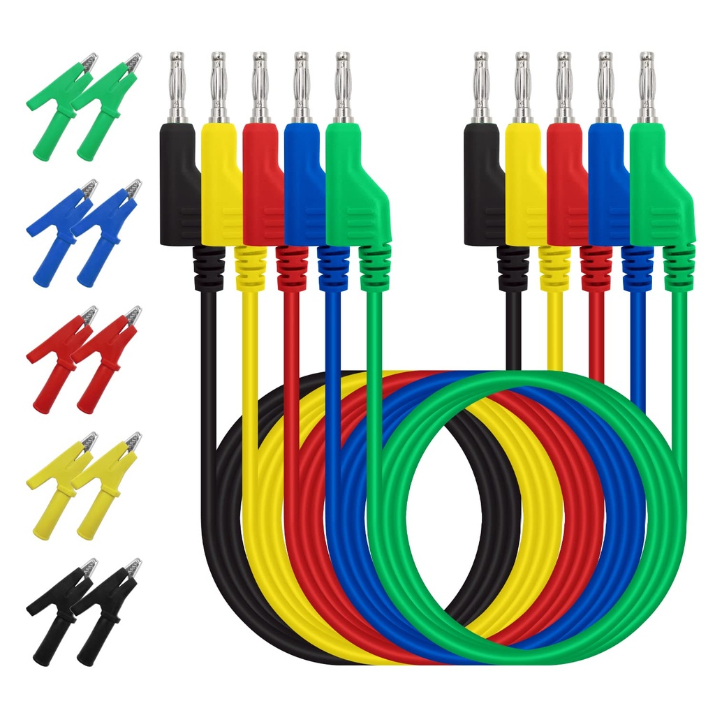 [HSB20028] Ensemble de câble Banane multi-color